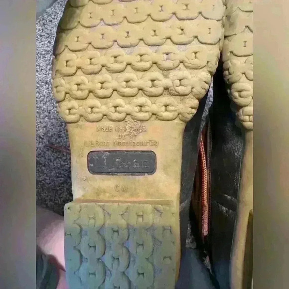 L.L. Bean Bean Boots women’s size 8 brown black - Picture 8 of 8